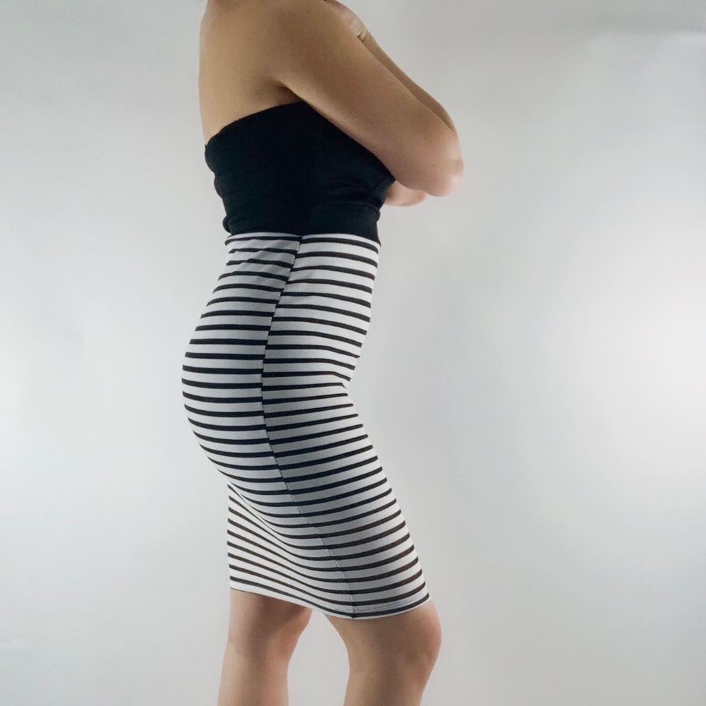 Strapless dress